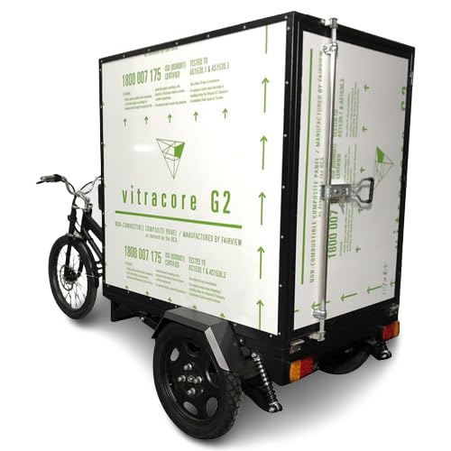 Cozytrikes Electric Box Cargo Bike Black
