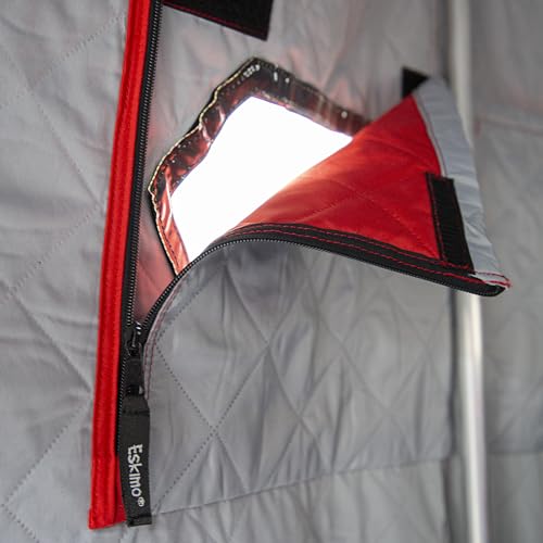 Eskimo Wide 1™ XR Thermal Insulated Sled Shelter Red