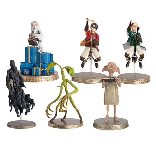 Eaglemoss Limited Harry Potter Wizarding World 1:16 Scale Figure Set of 40 Multicolor