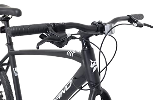 Giordano H1 Men's Hybrid Bicycle Black