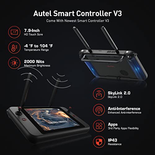 Autel Robotics EVO II Pro Enterprise V3 Drone 6K Deep Orange