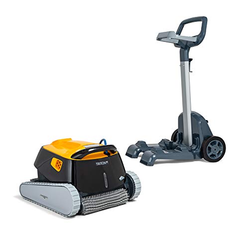 Dolphin Triton PS Inground Robotic Pool Cleaner with Caddy
