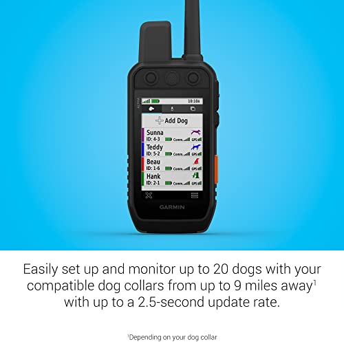 Garmin Alpha 300i Handheld Advanced Tracking and Training with inReach® Technology