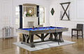 Playcraft Cross Creek 7' Slate Pool Table Pewter