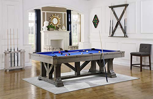 Playcraft Cross Creek 7' Slate Pool Table Pewter