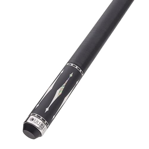 LUCASI LUX59 Two-Piece Billiards Pool Cue Stick 18-21 oz w/ 11.75 mm LD Shaft