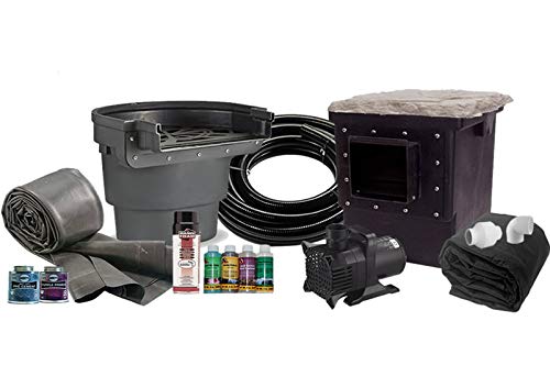 American Pond Large 11' x 11' Professional Series Energy Saving Pond Kit