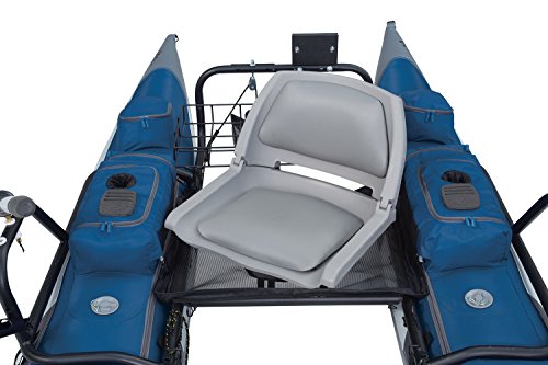Classic Accessories Colorado XTS Pontoon Boat with Swivel Seat Slate Blue/Grey