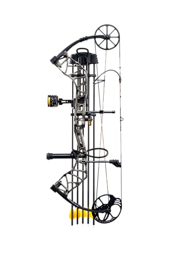 Bear Archery Species XT Ready to Hunt Compound Bow 70lb Draw Weight Right Hand True Timber Strata/Black