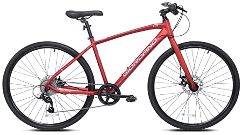 Giordano H2 Men's Hybrid Bicycle Red