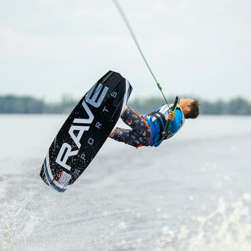 RAVE Sports Freestyle Red Wakeboard and Binding Package