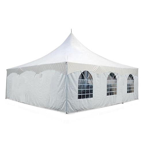 TentandTable 30' x 30' Premium Blockout Sidewall Kit White