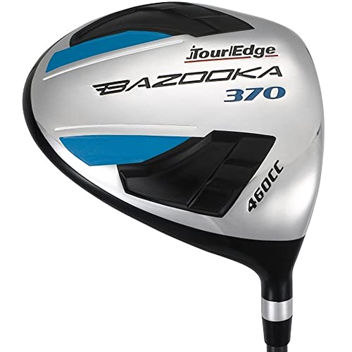 Tour Edge Bazooka 370 Complete Golf Set Uniflex-Steel Left-Handed Black/Blue
