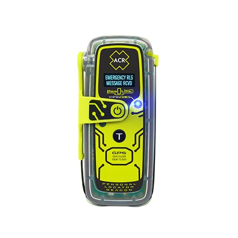 ACR GlobalFix V5 AIS EPIRB Survival Kit with ResQLink View RLS PLB, Yellow