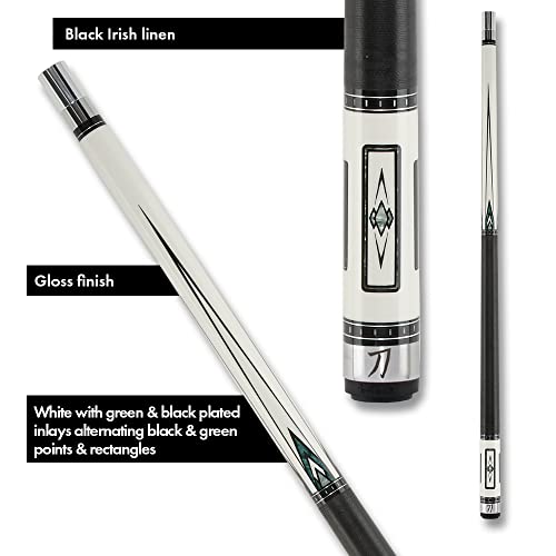 KATANA KAT15 Pool Cue Black and White - 19oz