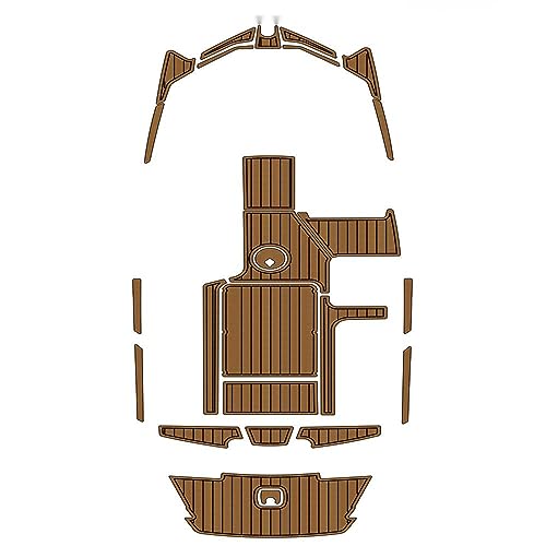 Zomanon Boat EVA Faux Teak Decking Floor Mat for 2018-2019 AXIS A20 Swim Platform - Multiple Color Options