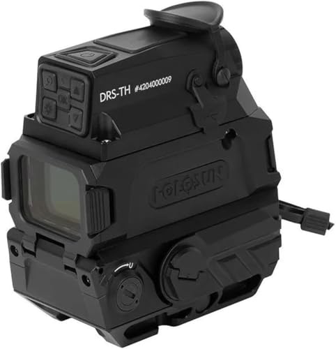 HOLOSUN DRS-TH Digital Thermal Reflex Sight with 8X Zoom, Multi-Reticle & Video Recording Black