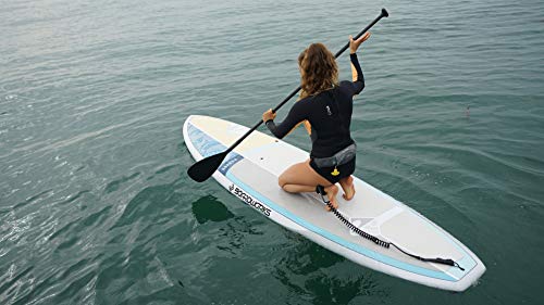 Boardworks Kraken Stand Up Paddleboard Epoxy Hardboard Bamboo/Grey/Ocean