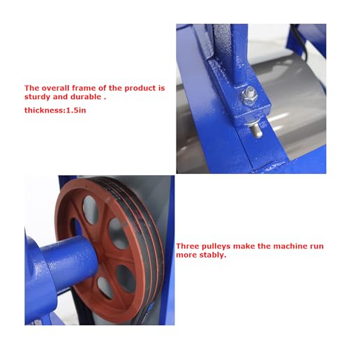 BREVELTION 220V Electric Meat Grinder 3KW 400-500KG/H Blue