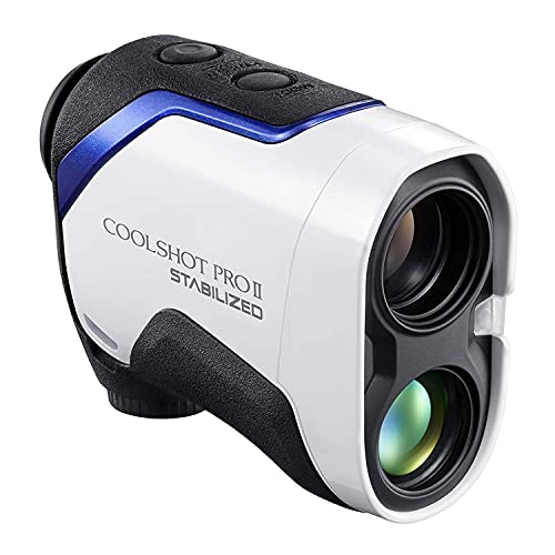 Nikon COOLSHOT PROII STABILIZED Golf Rangefinder White Blue Black