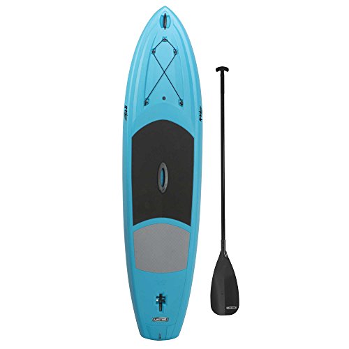 Lifetime Amped Hardshell Paddleboard with Paddle, 11 Glacier Blue