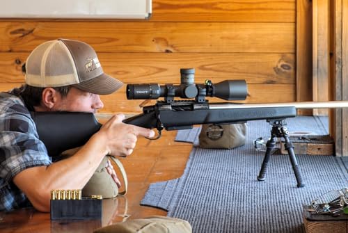 TRACT TORIC UHD 4-25X50 34mm FFP MOA Scope with Eagleman LRH Reticle Graphite Grey