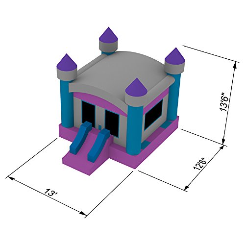 Inflatable HQ Commercial Grade Princess Castle Bounce House - Girls