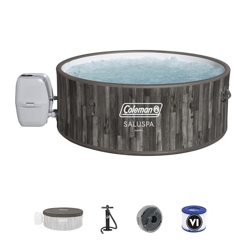 Coleman SaluSpa Sicily AirJet Hot Tub with 180 Soothing Jets Gray