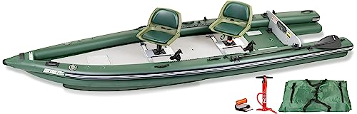 Sea Eagle FSK16 FishSkiff Inflatable Fishing Boat Green/Gray