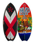 PHASE FIVE Wakesurf Board MVP LTD 46" Black/Red/White