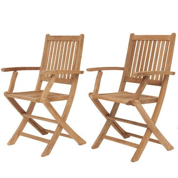 International Home Miami Amazonia Teak 13 Piece Extendable Patio Dining Set Brown