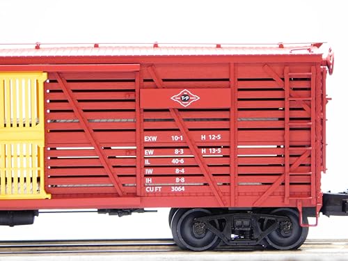 LIONEL TRAINS Vision LINE Texas & Pacific Sheep Stock 3-Car Set Multicolor