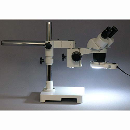 AmScope Binocular Stereo Microscope 10X/20X/40X Magnification White