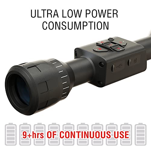ATN Thor LTV Ultra-Lightweight Thermal Scope Black