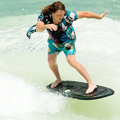 Ronix Carbon Air Core 3 Wakesurf Board - Sprocket Black/Green
