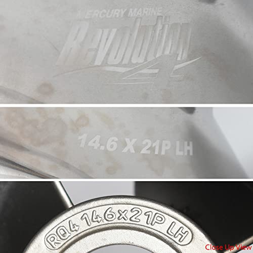 MERCURY Revolution 4 Boat Propeller 48-857029A46 LH 14 5/8 x 21P SS