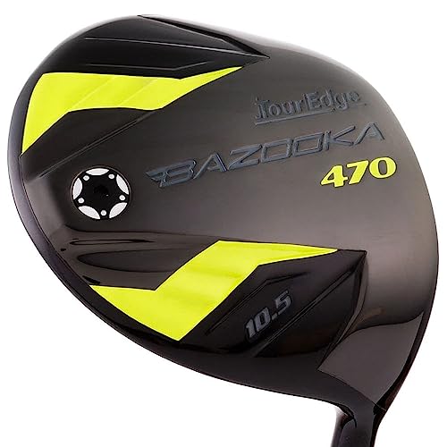 Tour Edge Golf Bazooka 470 Black Complete Set - Steel - RH Black/Yellow