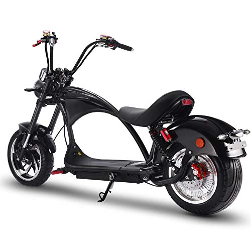 MotoTec Lowboy 60v 20ah 2500w Lithium Scooter Black