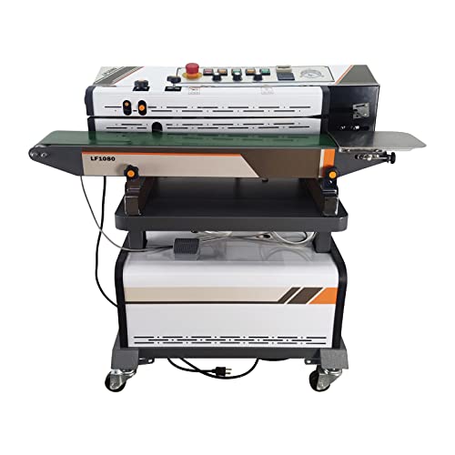 Banfluxion 110V Continuous Vacuum Bag Packing and Sealing Machine 6-12mm Sealing Width