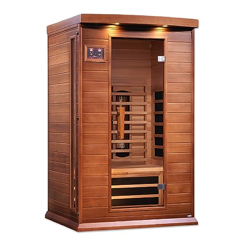 Maxxus Sauna Full Spectrum Near Zero EMF FAR Infrared Carbon Canadian Hemlock
