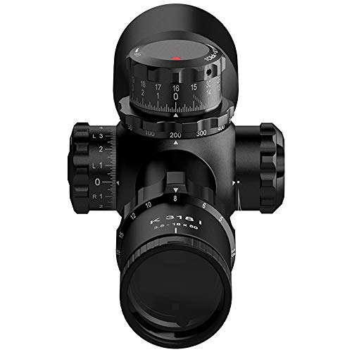 KAHLES K318i 3.5-18x50 CCW MOAK W-Left Riflescope 10659 Black