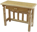 Furniture Barn USA White Cedar Log Student Desk