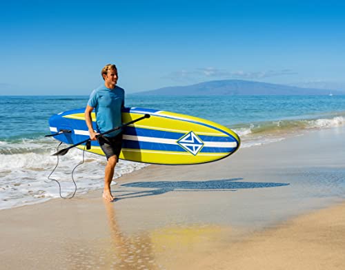 Scott Burke Inflatable Stand Up Paddle Board I-SUP Blue/Yellow