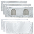TentandTable 20' x 40' Premium Blockout Sidewall Kit White