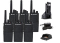 Motorola Solutions RMV2080 Business Two-Way Radio Pack of 6 Black