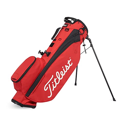 Titleist Players 4 Golf Bag Red/Black