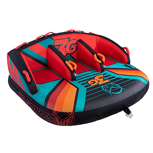 HO 3G Towable Tube Black/Red