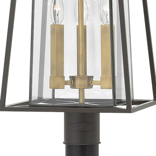 Hinkley Walker LED Post Top Lantern Buckeye Bronze