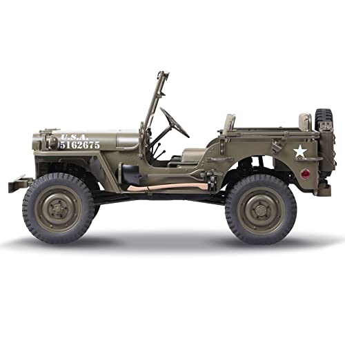 WOWRC RocHobby 1/6 1941 MB Scaler RC Car 4x4 Green