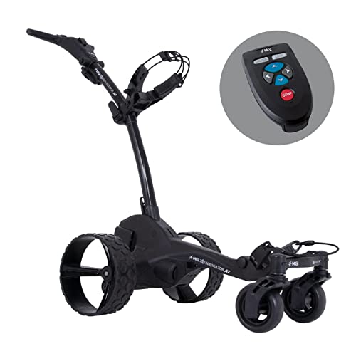 PlayBetter MGI Zip Navigator AT 2024 Electric Golf Cart Bundle Black